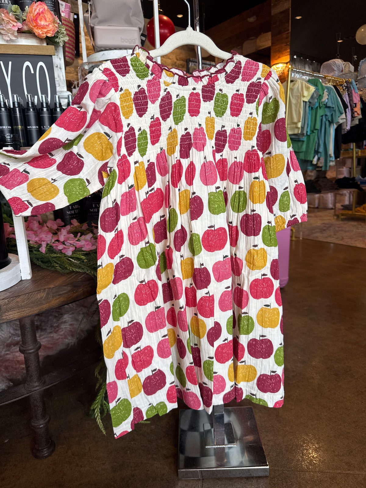 Stevie Puff Sleeve Apple