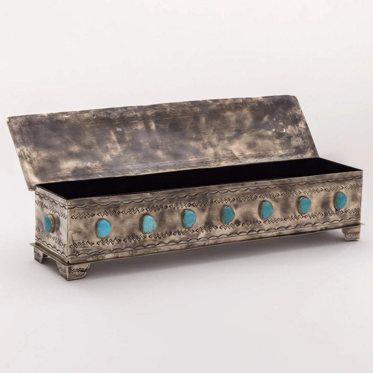 Aspen Turquoise Mantel Box