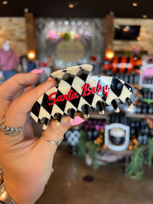 Holiday Claw Clips- Kenz Kustomz