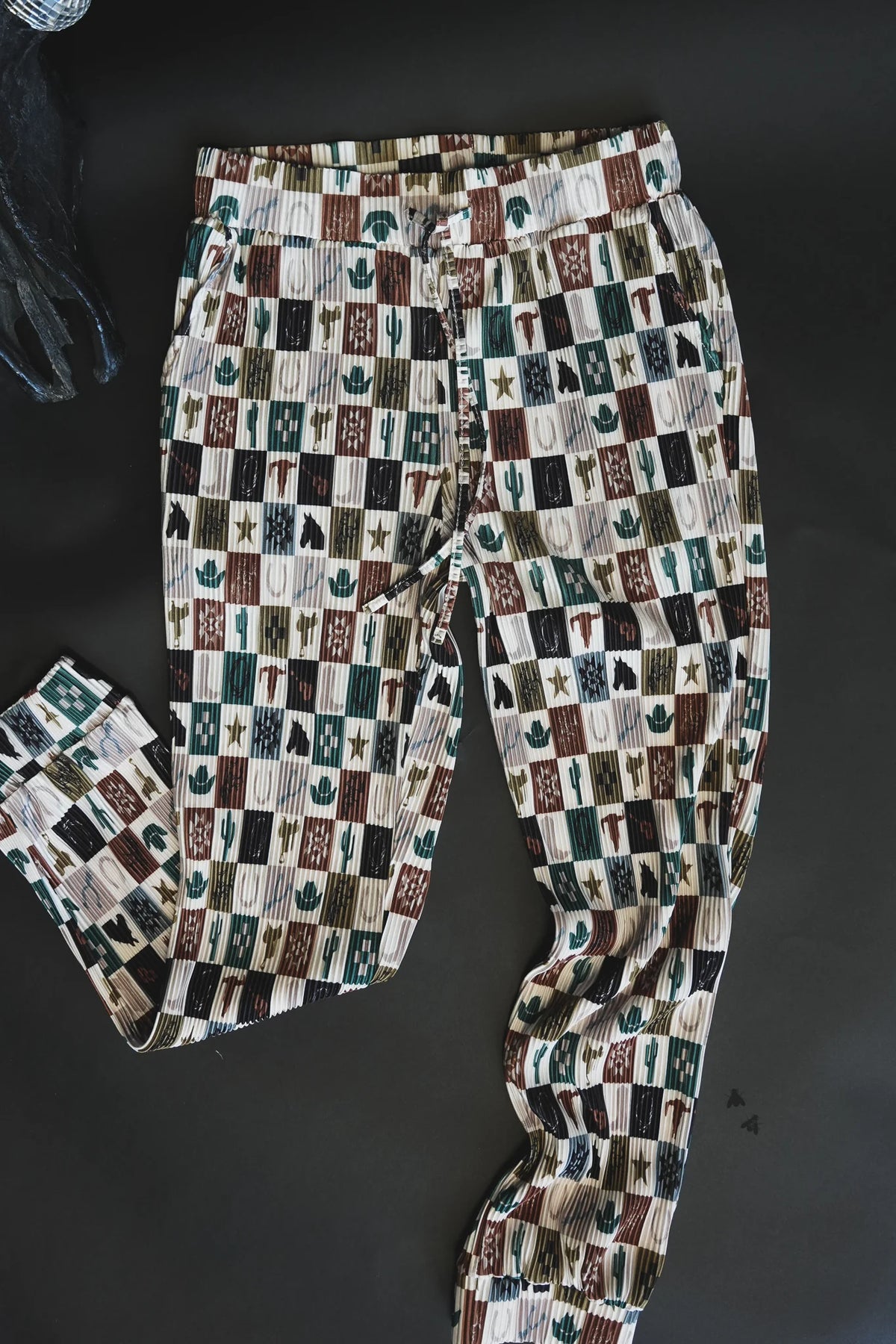 Checkered Joggers