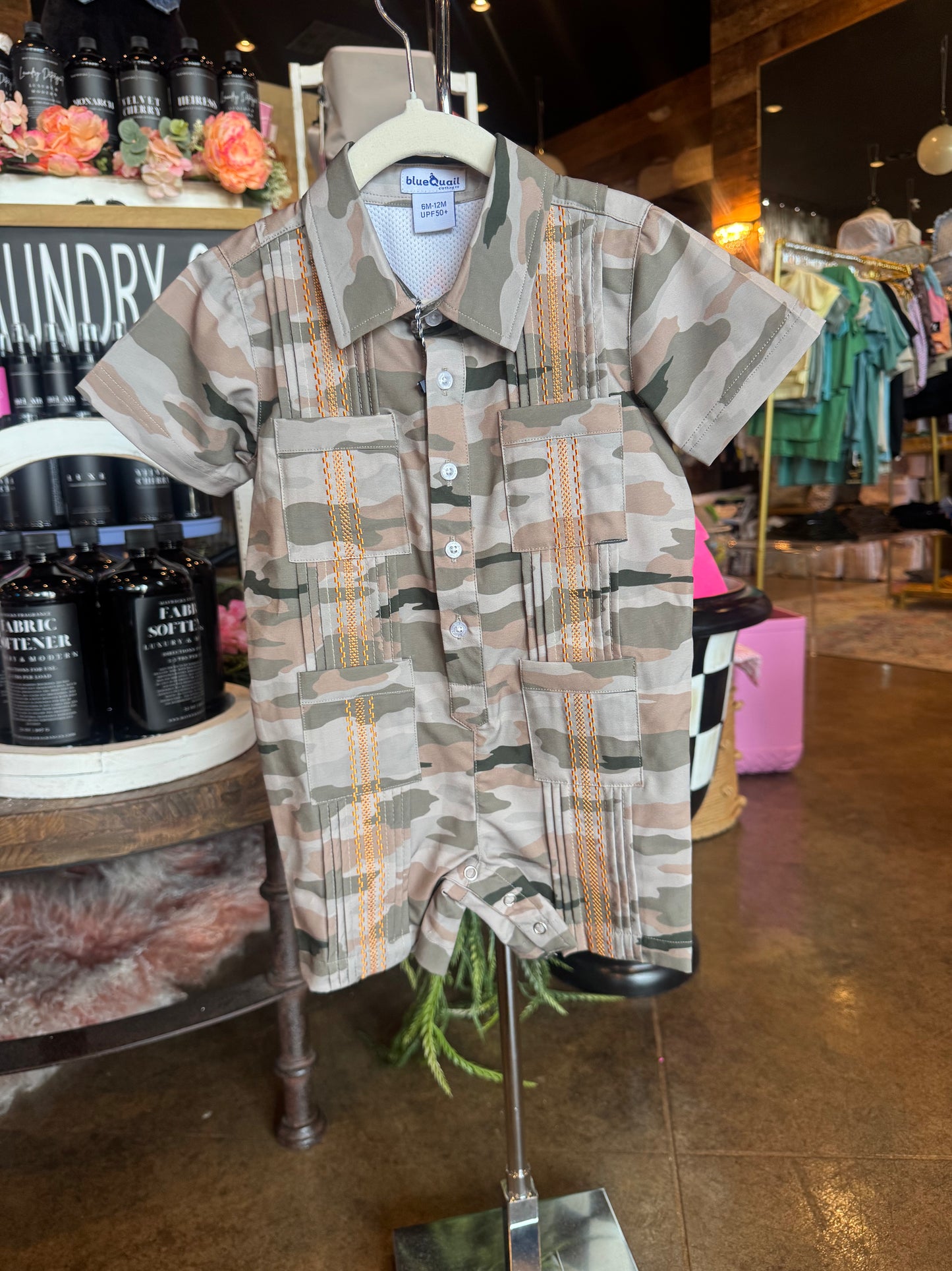 Youth Camo Romper