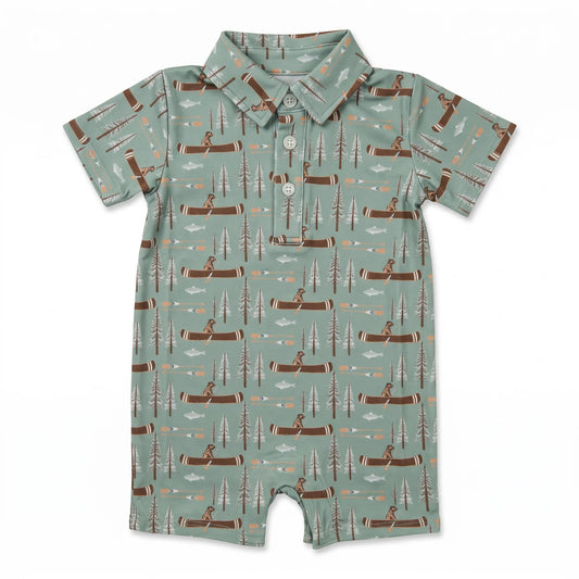 Knox Romper - Canoe