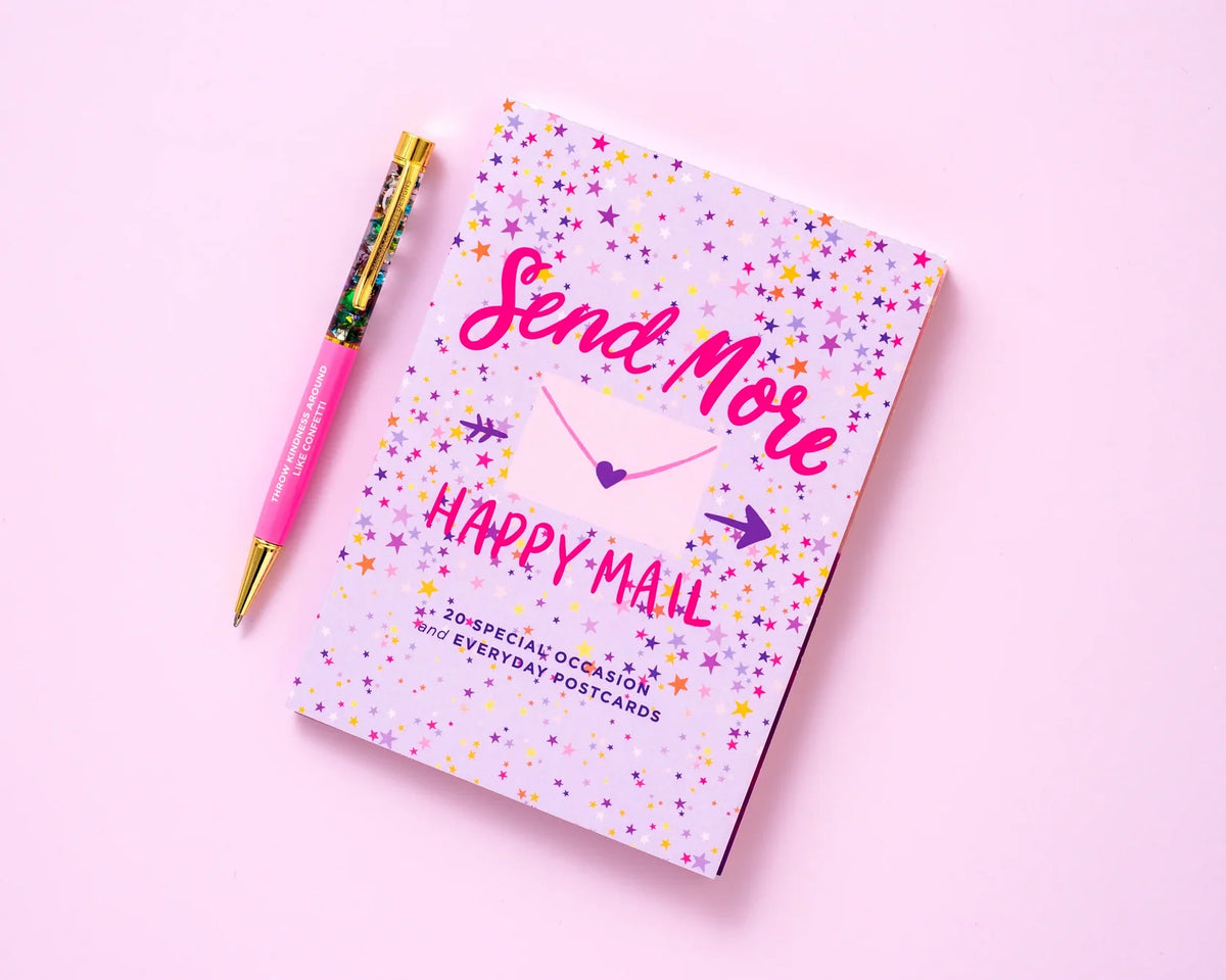 Happy Mail Postcard Book