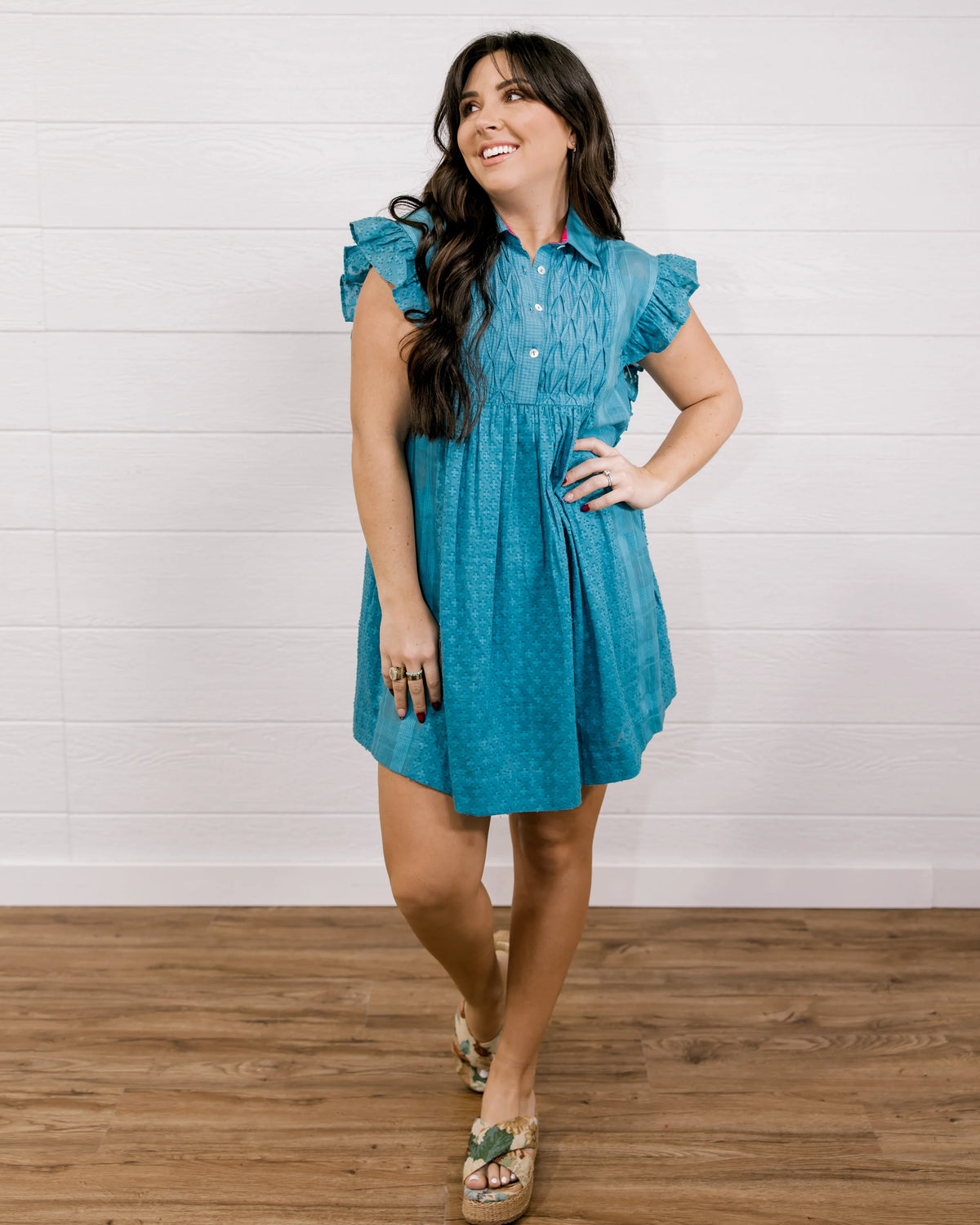 Skyler Dress - Blue