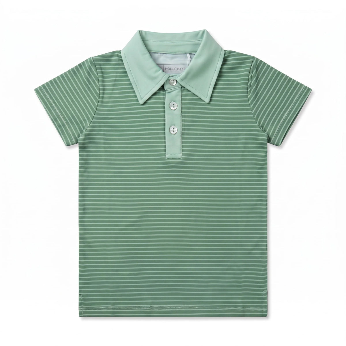 Trey Polo - Green Stripe