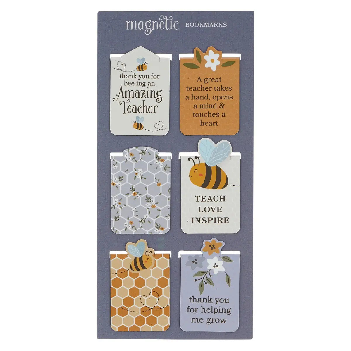 Magnetic Bookmark Set Amazing Teacher