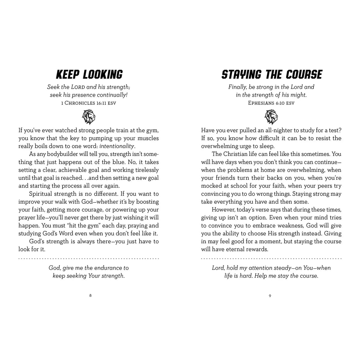Choose Strong: 3-Minute Devotions For Teen Guys