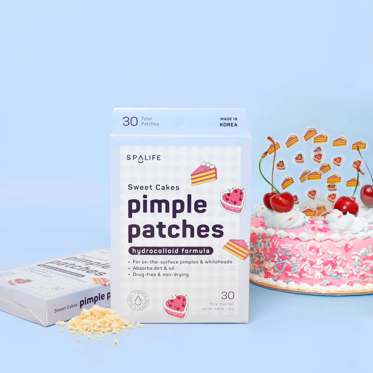 Sweet Cakes Hydrocolloid Pimple Patches 30 Count