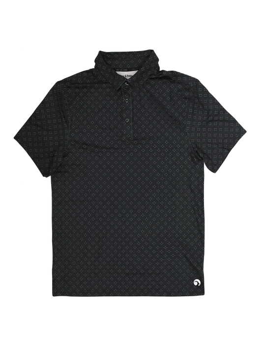 The Quad Printed Polo